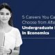 5 Careers You Can Choose from After An Undergraduate Degree In Economics