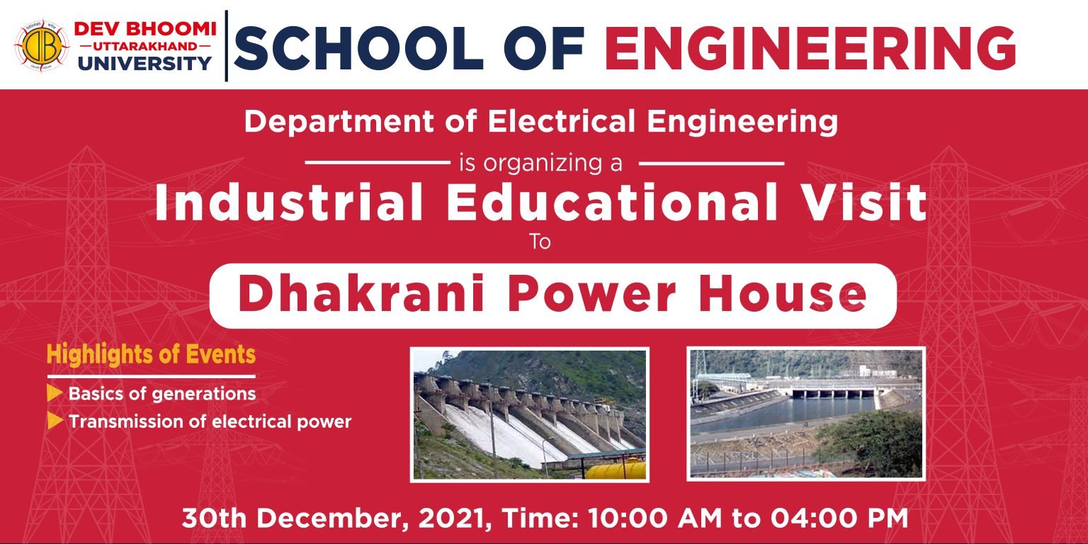 Industrial visit to Dhakrani Power House