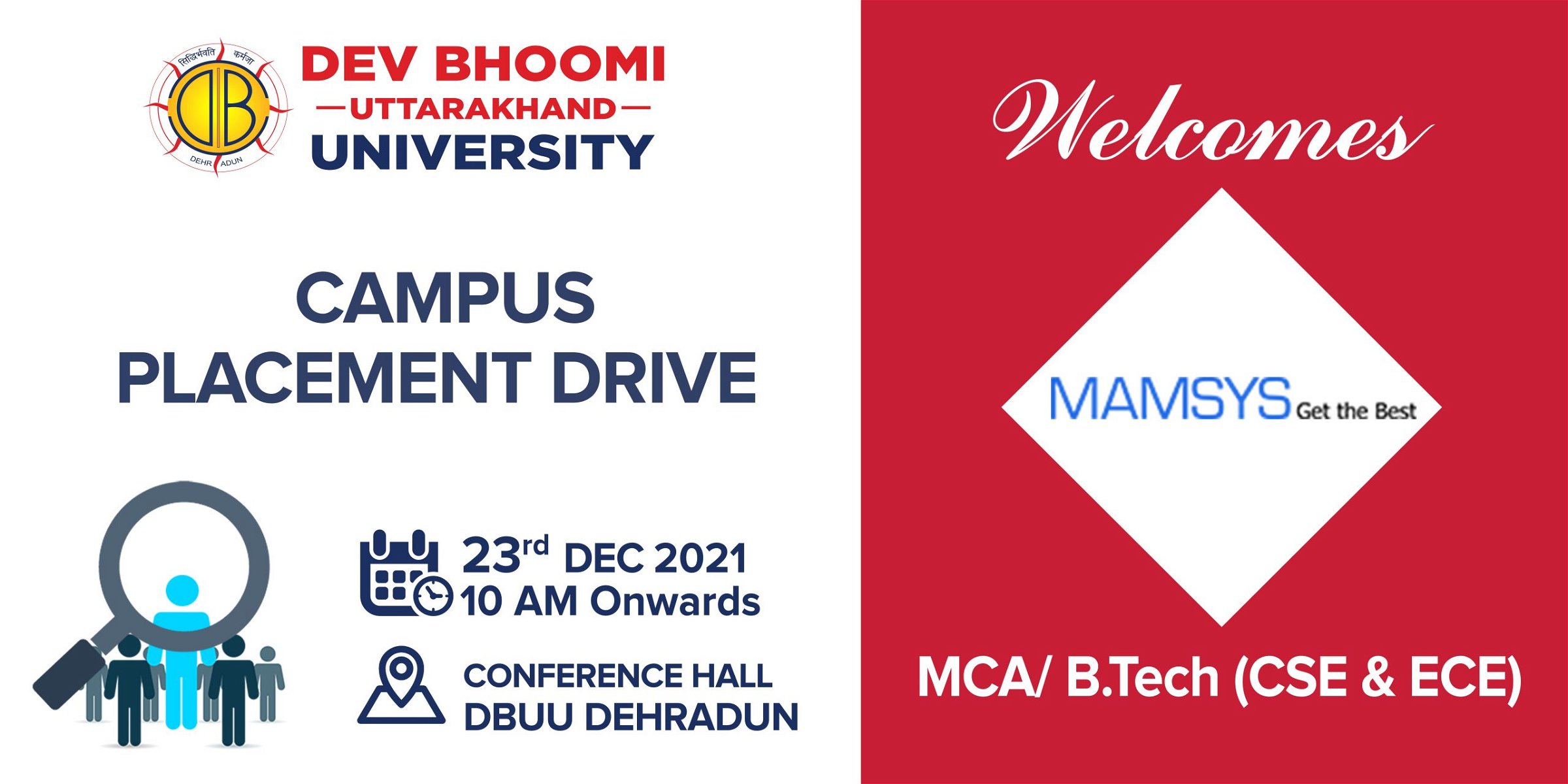 Campus Drive of Mamsys Consultancy Services Pvt. Ltd.