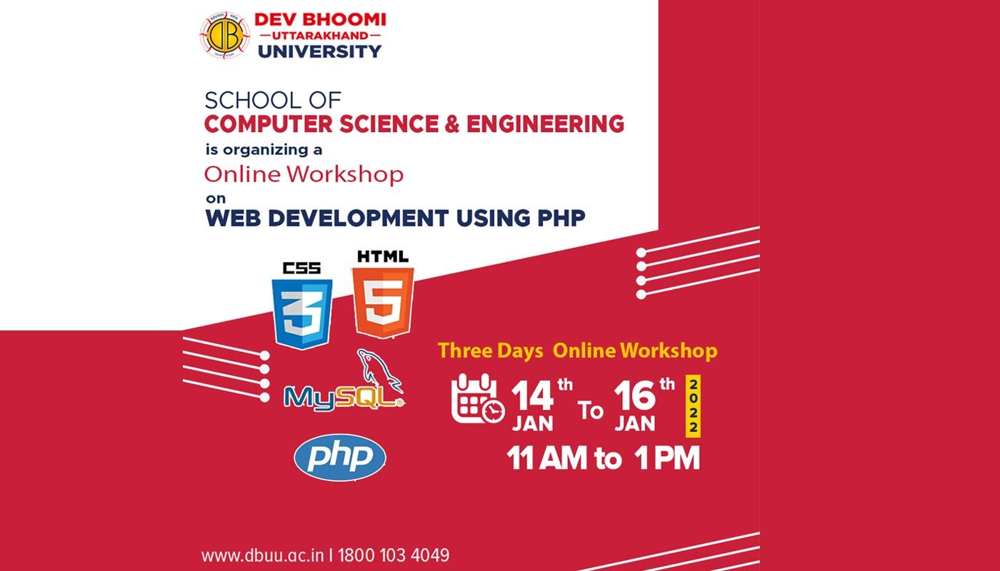 Workshop on Web Development Using PHP