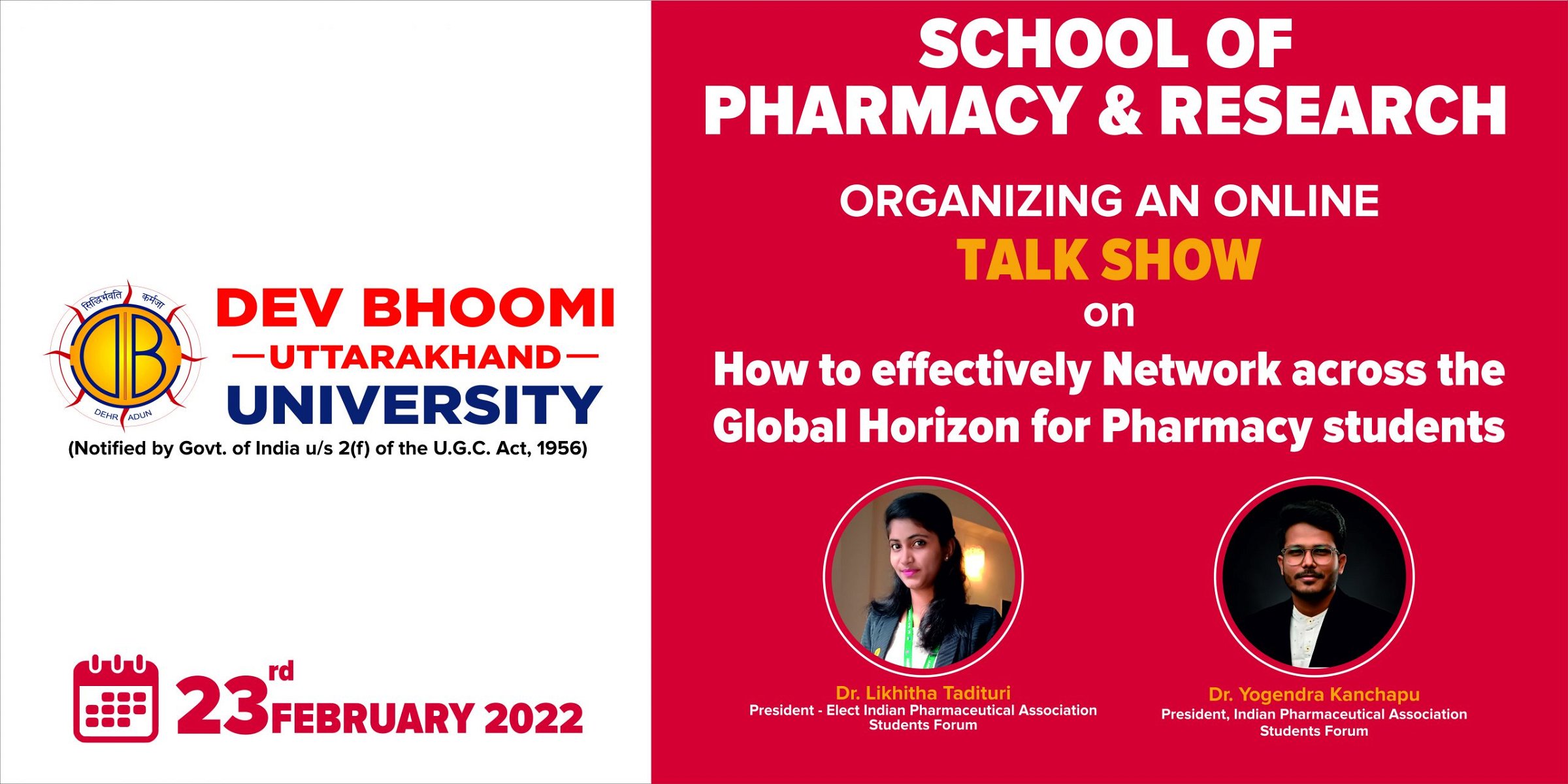 How to Effectively Network Across the global horizon for Pharmacy Students.