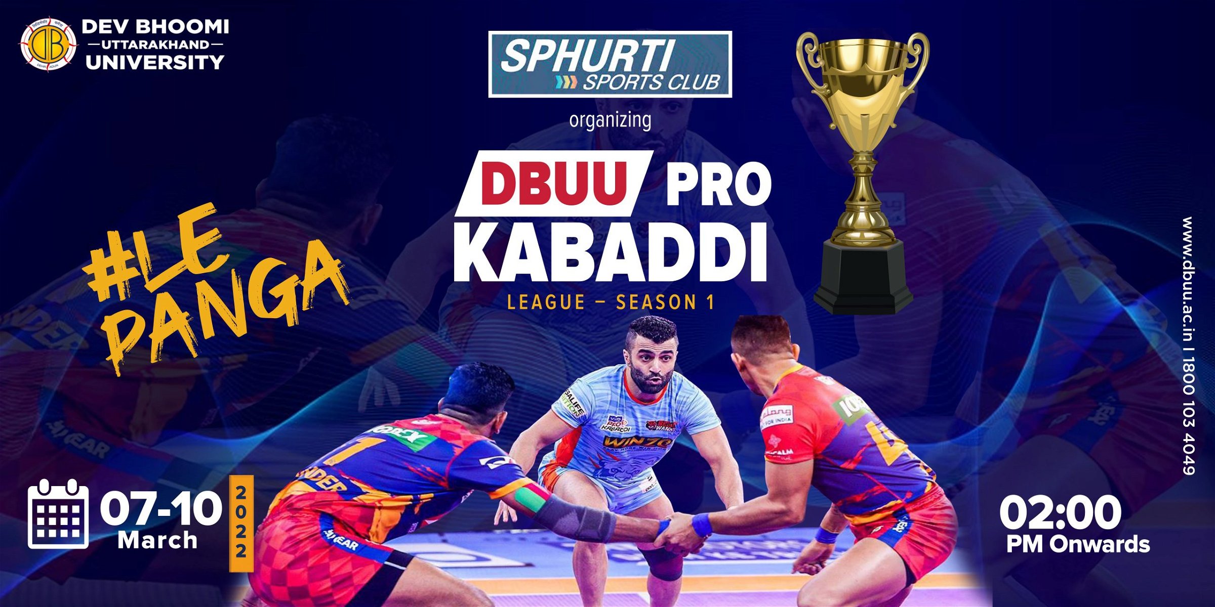 DBUU Pro Kabaddi League – Season 1