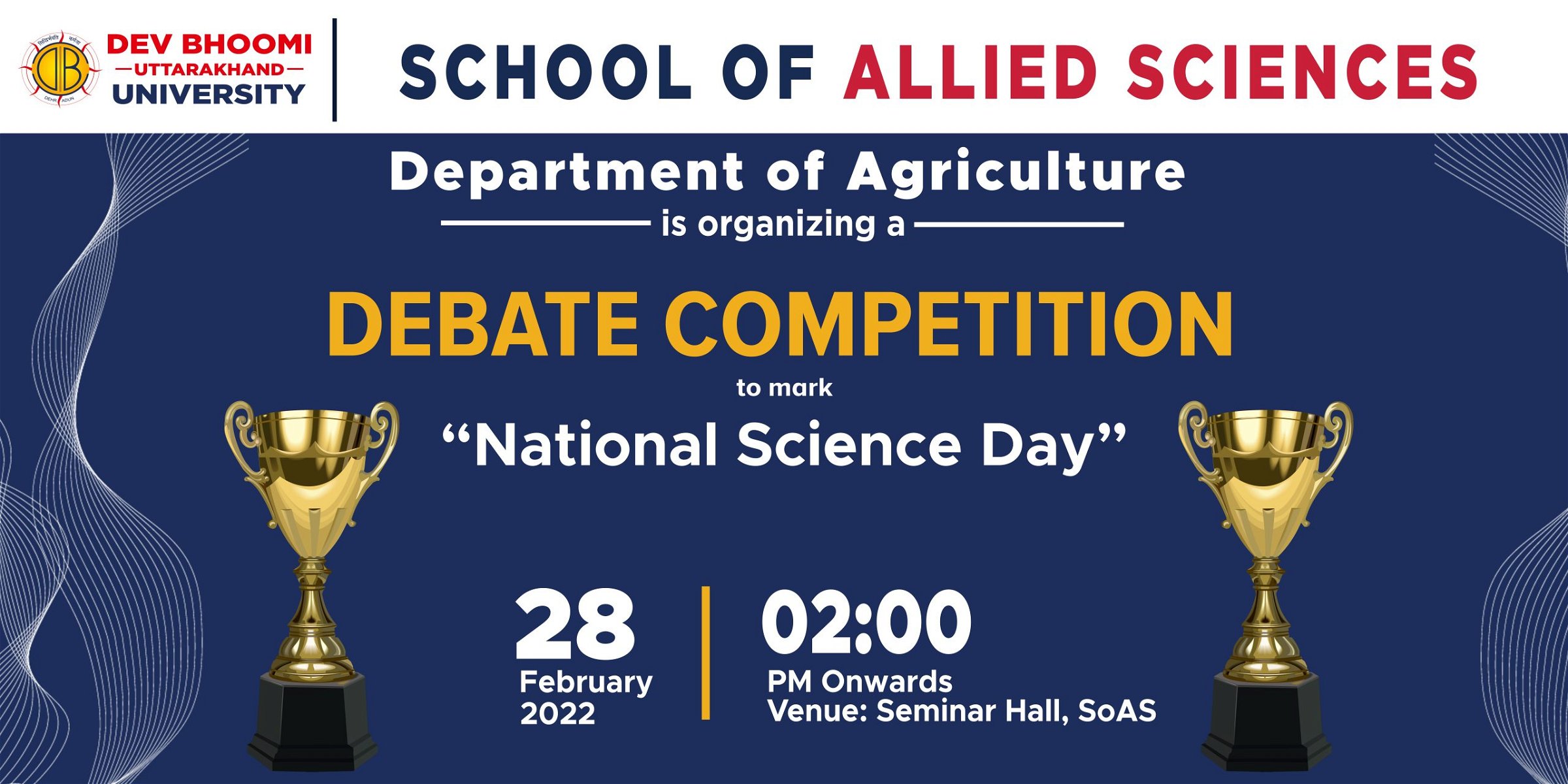 Debate competition to mark National Science Day