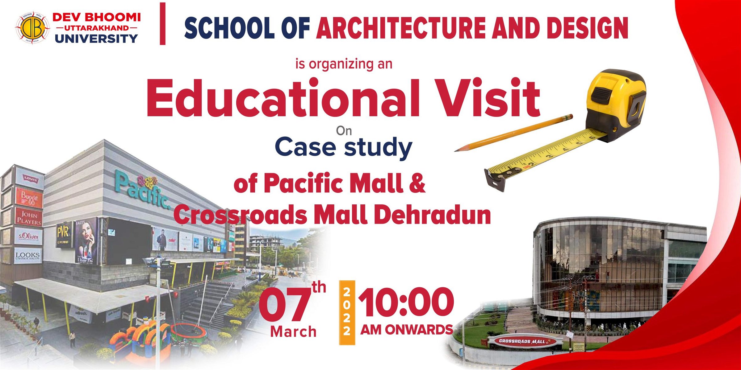 Case study of Pacific and Crossroads Mall Dehradun