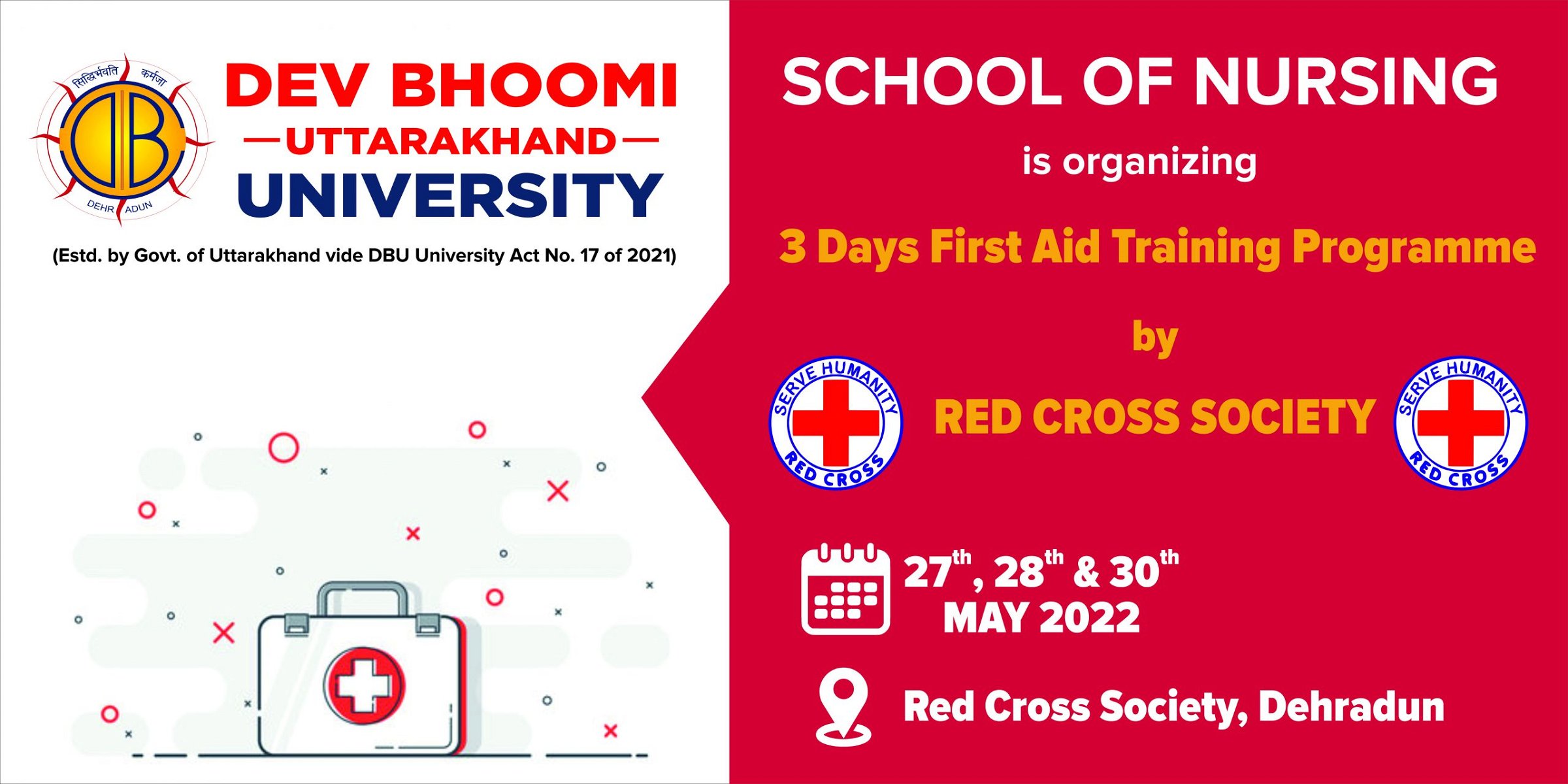 FIRST AID Module Training by RED CROSS SOCIETY