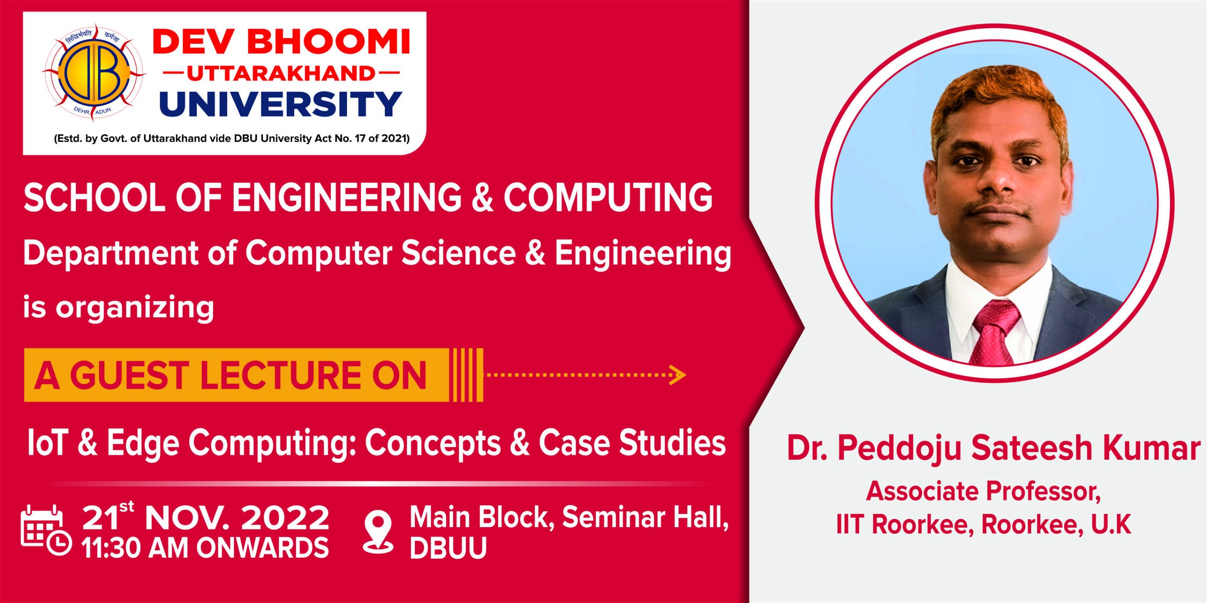 Guest Lecture on IoT and Edge Computing: Concepts and Case Studies