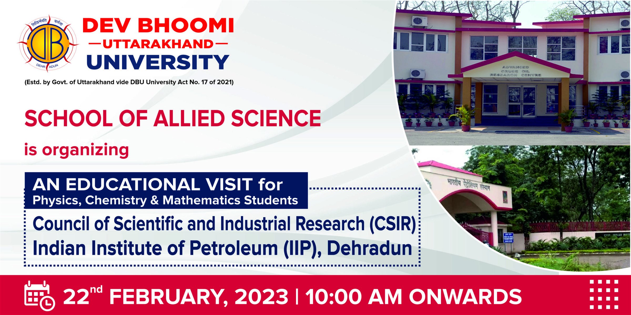 Educational Visit at CSIR IIP
