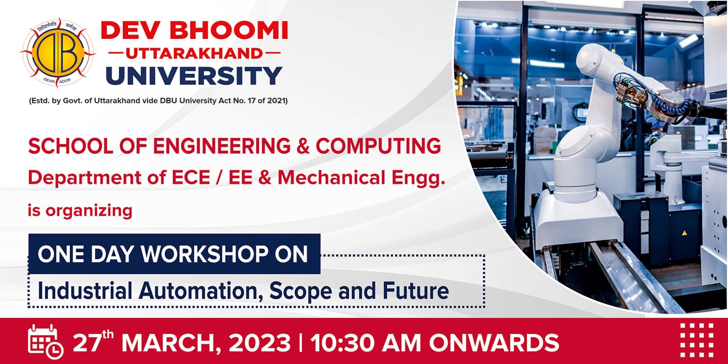 One day workshop on Industrial Automation ,scope and future