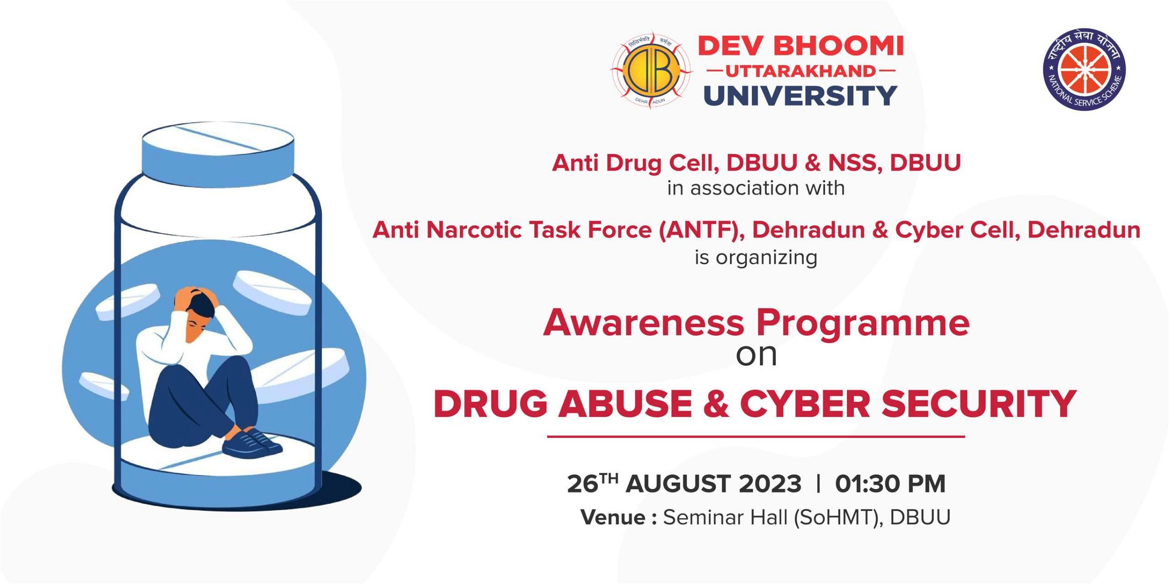 Guest Lecture on “Drug Abuse and Cyber Security.”