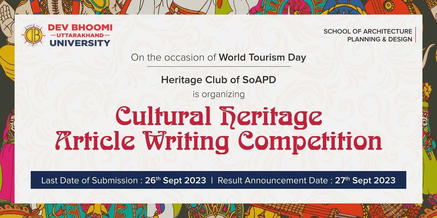 “Cultural Heritage Article Writing”
