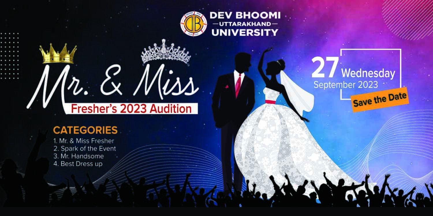 Mr. & Miss Fresher’s 2023 Audition