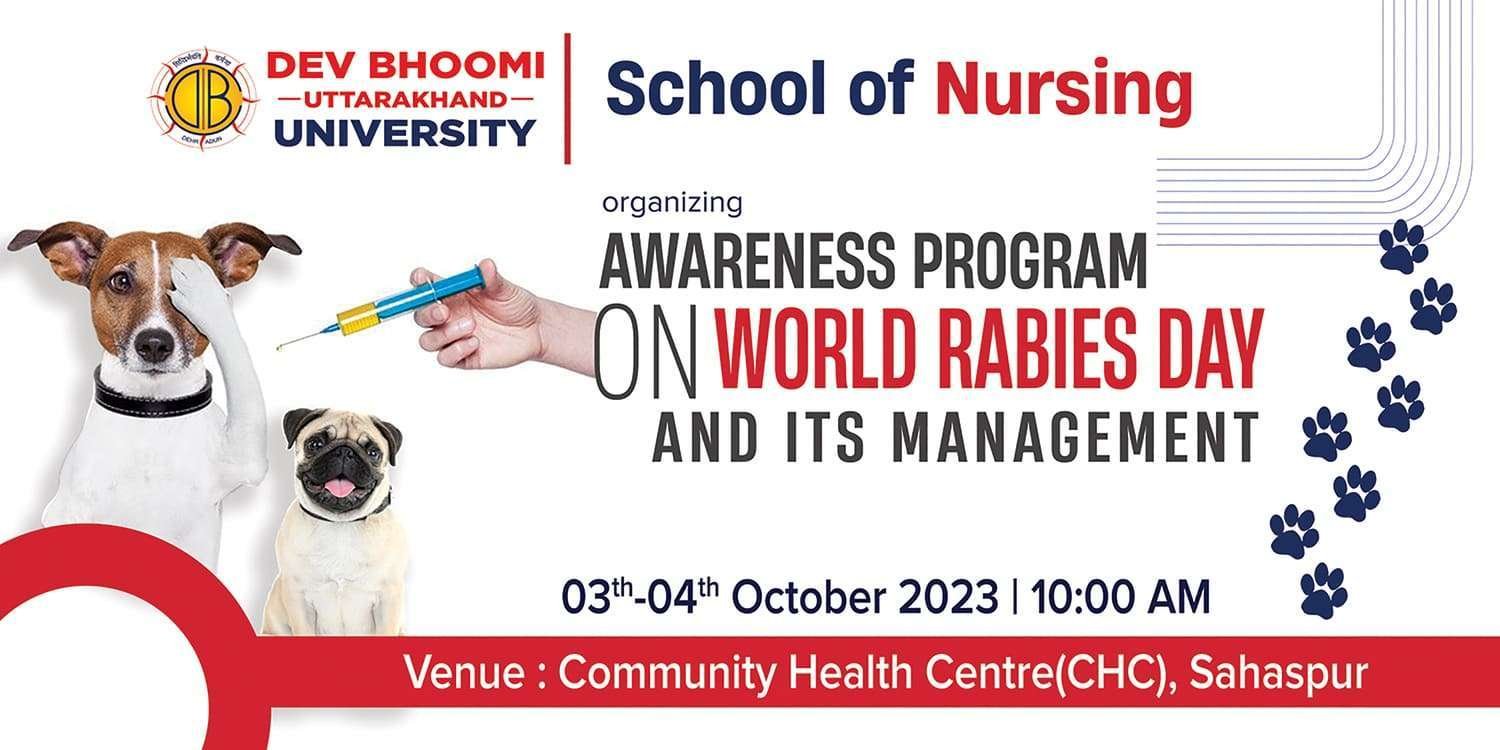 Awareness program on “World Rabies Day” and its  Management.
