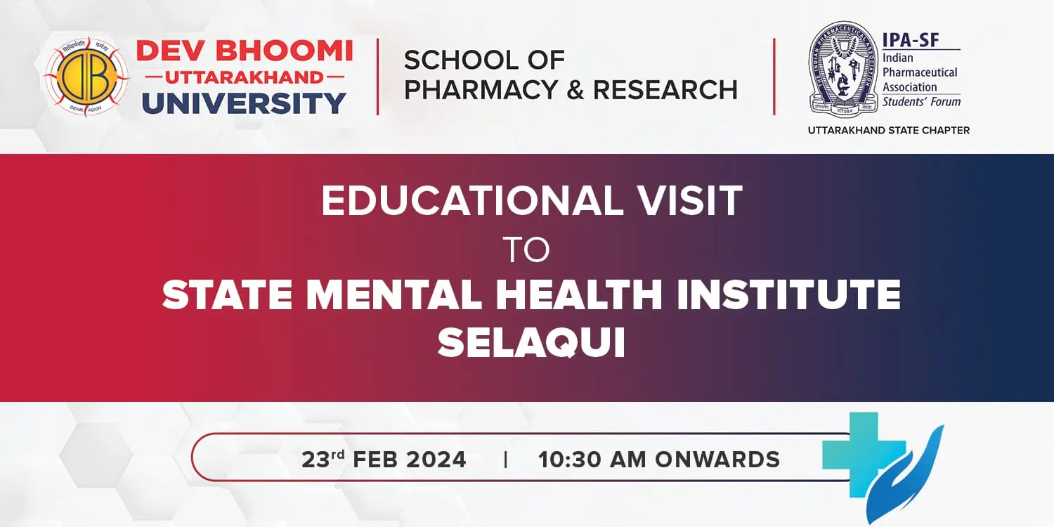 Educational Visit to State Mental Health Institute, Selaqui