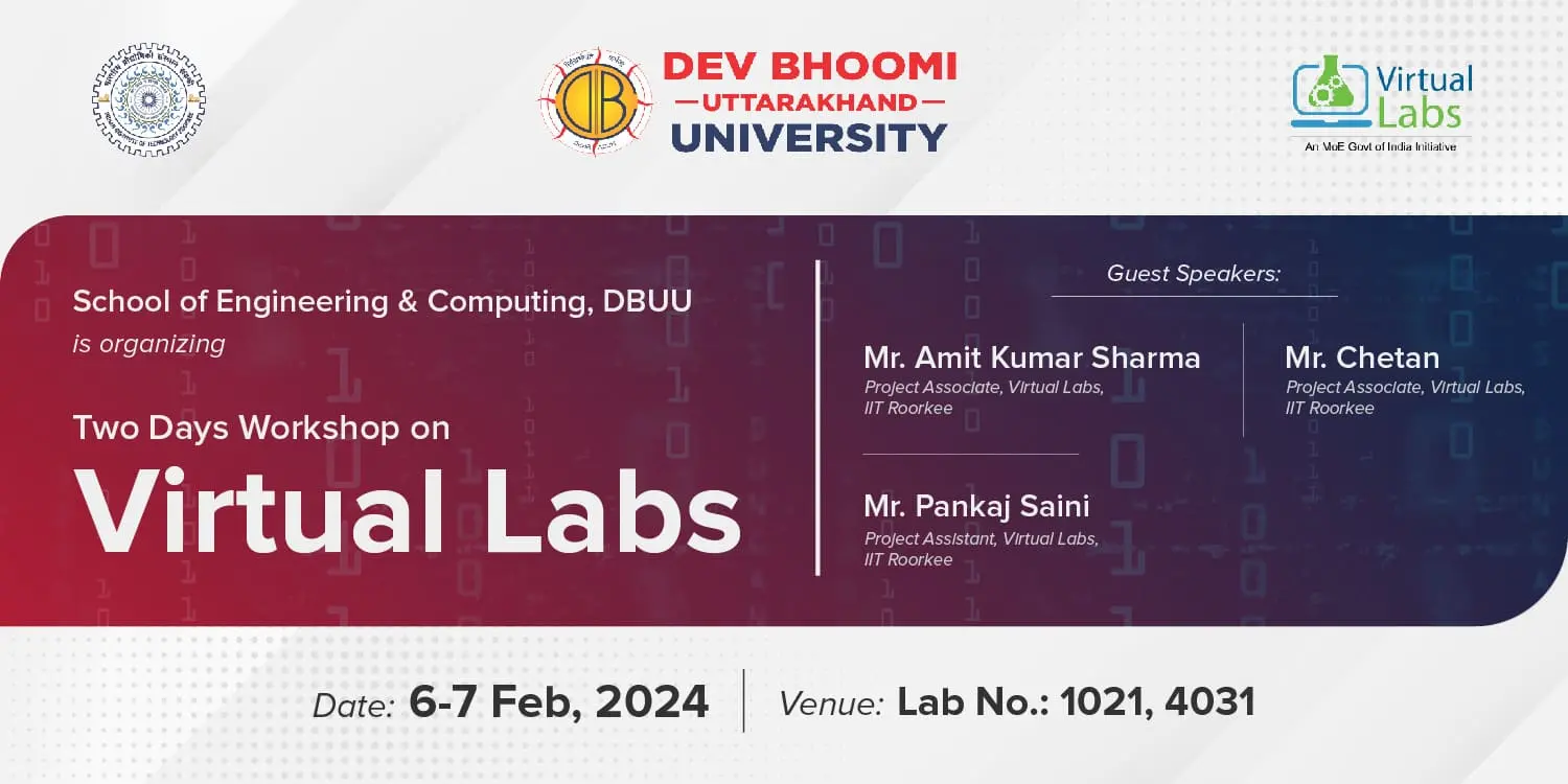 ONE DAY WORKSHOP ON VIRTUAL LABS