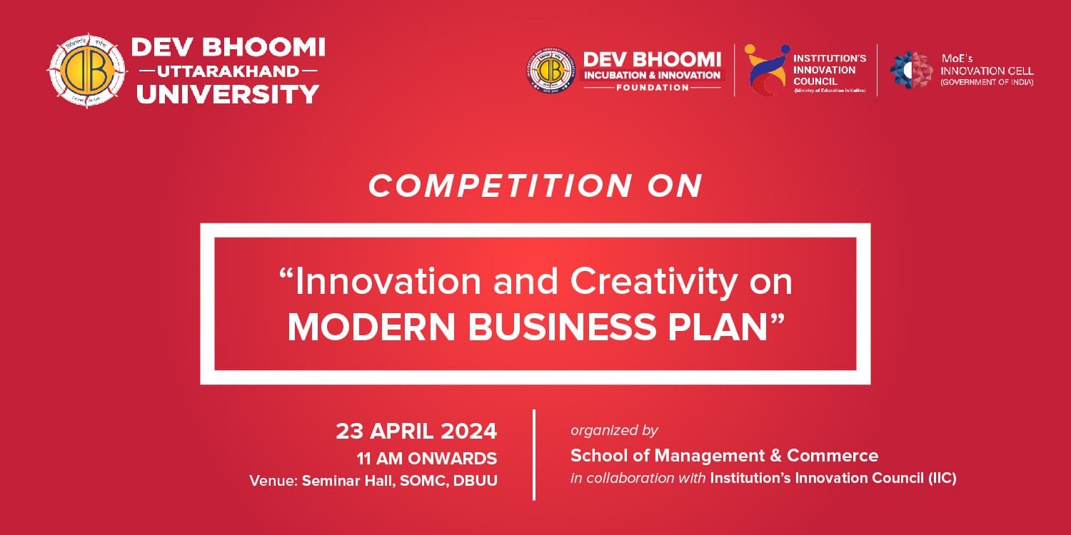 A competition on Innovation and Creativity on  Modern Business Plan